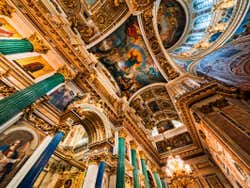 Inside St Isaac's Cathedral